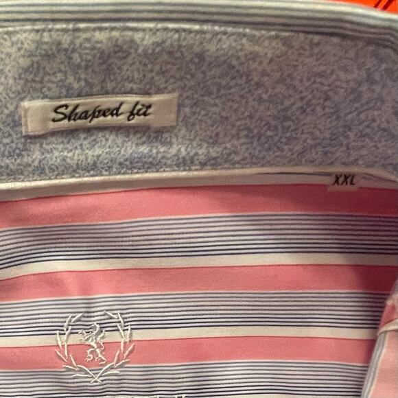 EUC - Bugatchi Uomo Striped Shirt - XXL - Picture 5 of 5